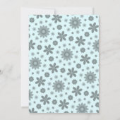 Retro Vintage Boho Daisy 70s Baby Shower  Einladung (Rückseite)