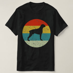 retro vintage Boxerhund T-Shirt