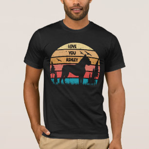Retro Vintage Boxerhund T-Shirt