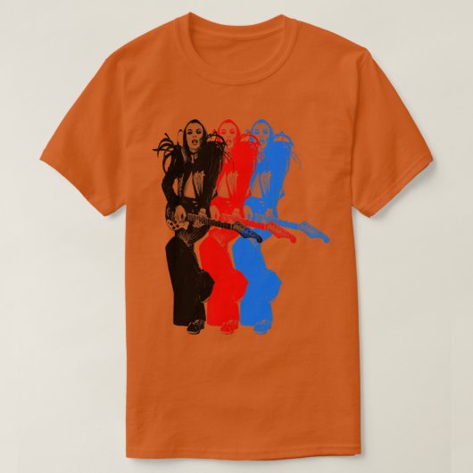 Retro Vintage Brian Eno T-Shirt (Design vorne)