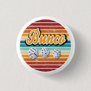 Retro Vintage Bunco Button