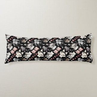 Retro Vintage Chibi Bulldog MMA Mixed Martial Arts Seitenschläferkissen