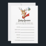 Retro Vintage Christmas Baby Shooting Game<br><div class="desc">Niedliche antike Rentier Weihnachtsdusche mit Spielkarten,  die auf Ihre Bedürfnisse zugeschnitten sind.</div>