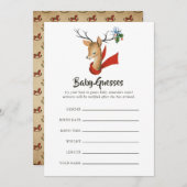 Retro Vintage Christmas Baby Shooting Game (Vorne/Hinten)