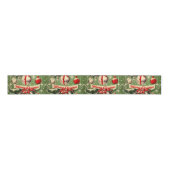 Retro Vintage Christmas: Mid Century Yuletide 3 Ripsband (Vorderseite)