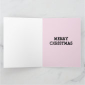 RETRO VINTAGE CHRISTMAS TREIBER Grußkarte Karte (Innenseite)