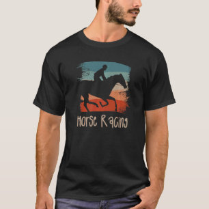 Retro Vintage Classic Pferderennen Reitsport Premi T-Shirt