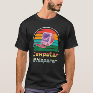 Retro Vintage Computerprogrammierer oder Coder Gee T-Shirt