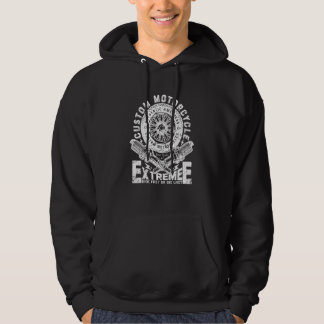 Retro Vintage Custom Motorcycle Hoodie