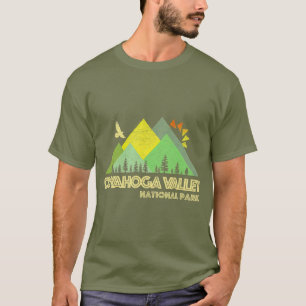 Retro Vintage Cuyahoga Valley Nationalpark T-Shirt