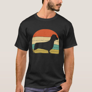 Retro Vintage Dackel für Dackel Dachs T-Shirt