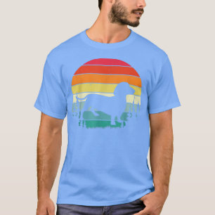 Retro Vintage Dackel Hund Lover Geschenke Männer F T-Shirt