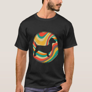 Retro Vintage Dackel Hundezucht T-Shirt