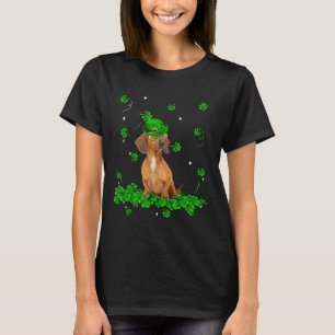 Retro Vintage Dackel St Patrick S Tag Klee T-Shirt