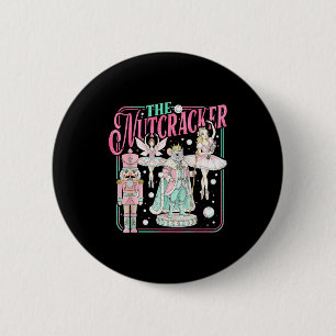 Retro Vintage Der Nussknacker Zuckerfee Pflaume Ch Button