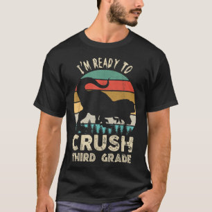 Retro Vintage Dinosaurier Kind Ich Werde Dies Zerm T-Shirt
