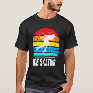 Retro Vintage Eislaufen Tolles Geschenk   T-Shirt
