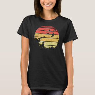 Retro Vintage Entenjäger Entenjagd Vögel T-Shirt