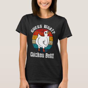 Retro Vintage Errate Was Hühnerhintern Süßes Huhn T-Shirt