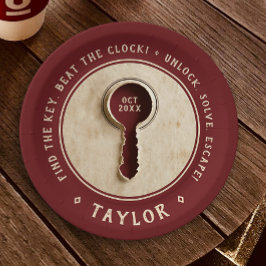 Retro Vintage Escape Room Detventure Key Pappteller