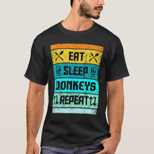 Retro Vintage Esel Lustig Für Männer Frauen Kinder T-Shirt