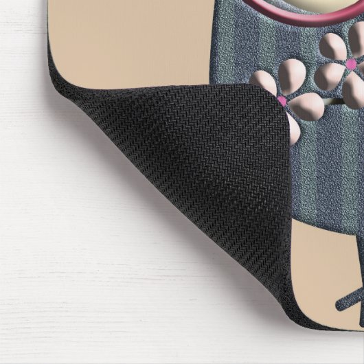 Retro Vintage Eule Mousepad (Ecke)