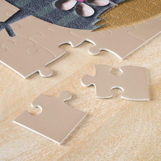 Retro Vintage Eule Puzzle (Seite)