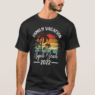 Retro Vintage Family Vacation 2022 Hawaii Napili B T-Shirt