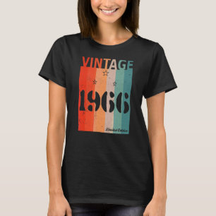 Retro Vintage Feier 1966 Geburtstag T-Shirt