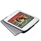 Retro Vintage Fischerei Rollen Cooler Vater Fische Laptopschutzhülle (Vorne Knopf)