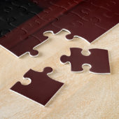 Retro Vintage-Frau im Zug Puzzle (Seite)