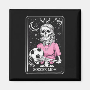 Retro-Vintage-Fußballmutter-Tarotkarte Magnet
