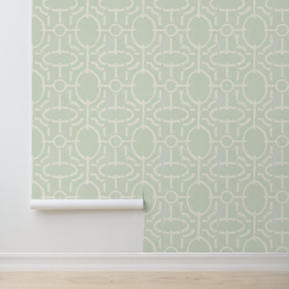 Retro-vintage geometrisches Boho-Muster Tapete