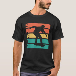 Retro-Vintage-Geschenk für Eisläufer T-Shirt