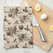 Retro Vintage Geschirrtuch (Viertel Falte)