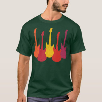 Retro Vintage Gitarren1038 T-Shirt