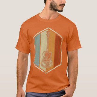 Retro Vintage Gitarrespieler Geschenke Gitarrist M T-Shirt