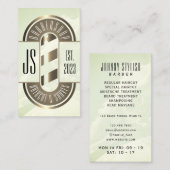 Retro Vintage Goldgräberkarte Visitenkarte (Vorne/Hinten)