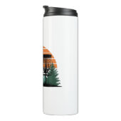 Retro-Vintage Golf-Disk-Wiedergabe Thermosbecher (Nach rechts gedreht)