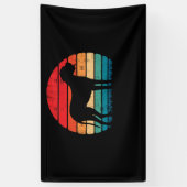 Retro Vintage Great Dane Dog Gifts Banner (Vertikal)