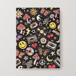 Retro Vintage Grunge Sunshine Bliss Button