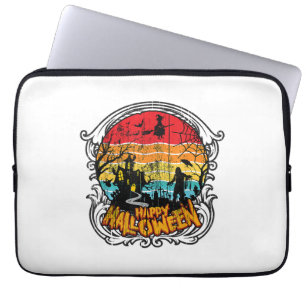 Retro Vintage Halloween - Altes Halloween Laptopschutzhülle
