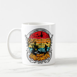 Retro Vintage Halloween - Vintage Halloween Kaffeetasse