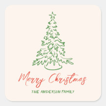 Retro Vintage Hand gezeichnet einzigartigen Baum W