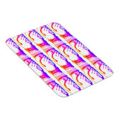 Retro Vintage Hände Handschlag Gratulation Magnet (Rechte Seite)