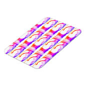 Retro Vintage Hände Handschlag Gratulation Magnet (Linke Seite)