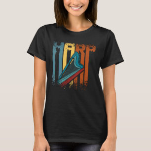 Retro Vintage Harfe T-Shirt