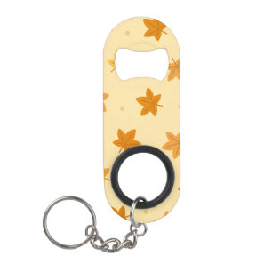 Retro-Vintage Herbstblätter Mini Flaschenöffner