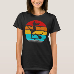 Retro-Vintage Hexe T-Shirt