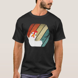 Retro vintage Huhn Tier 5 T-Shirt